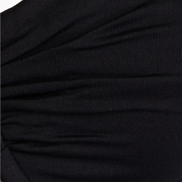 Melissa Odabash Barbados Bandeau Bikini Top Black IT 46 / US 10 NWT $155 - Picture 5 of 6